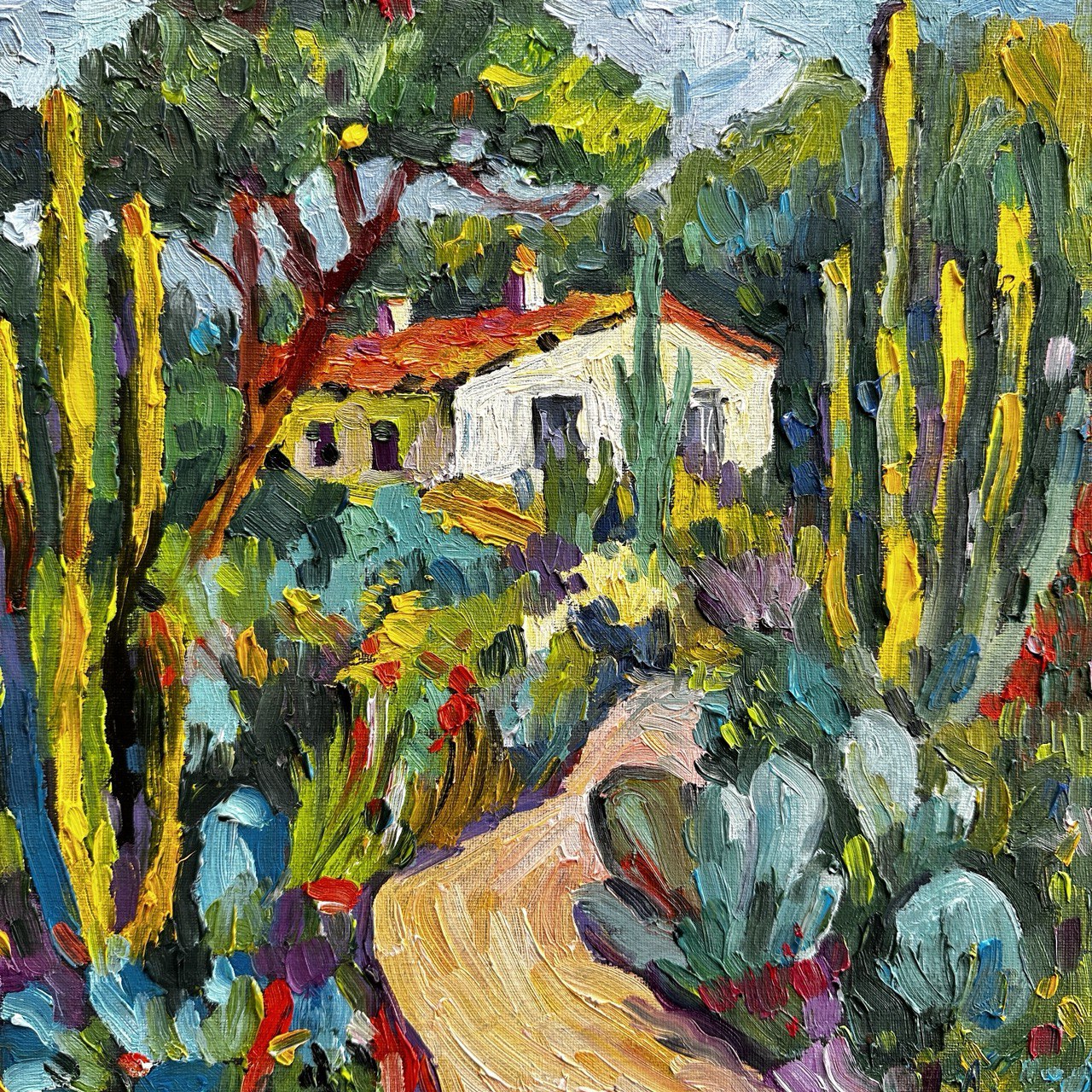 Summer House and Cacti