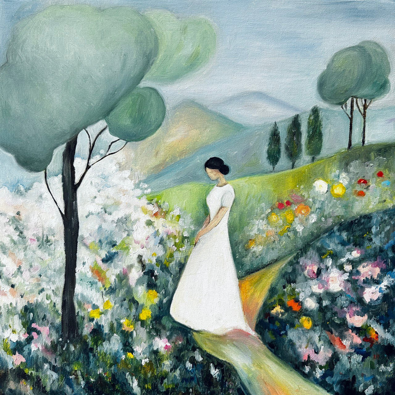 Woman in the Garden