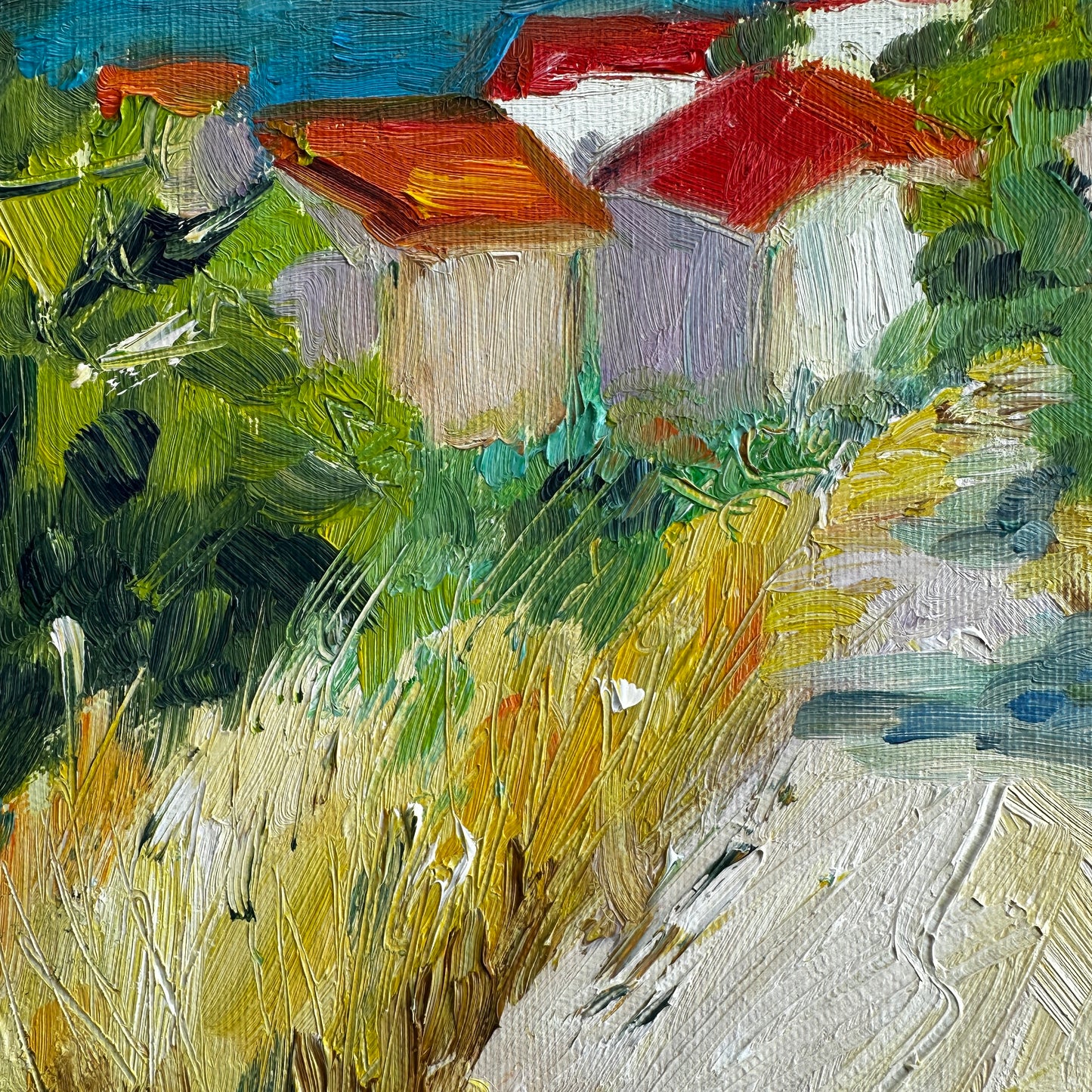 Sunlit Path to the Sea