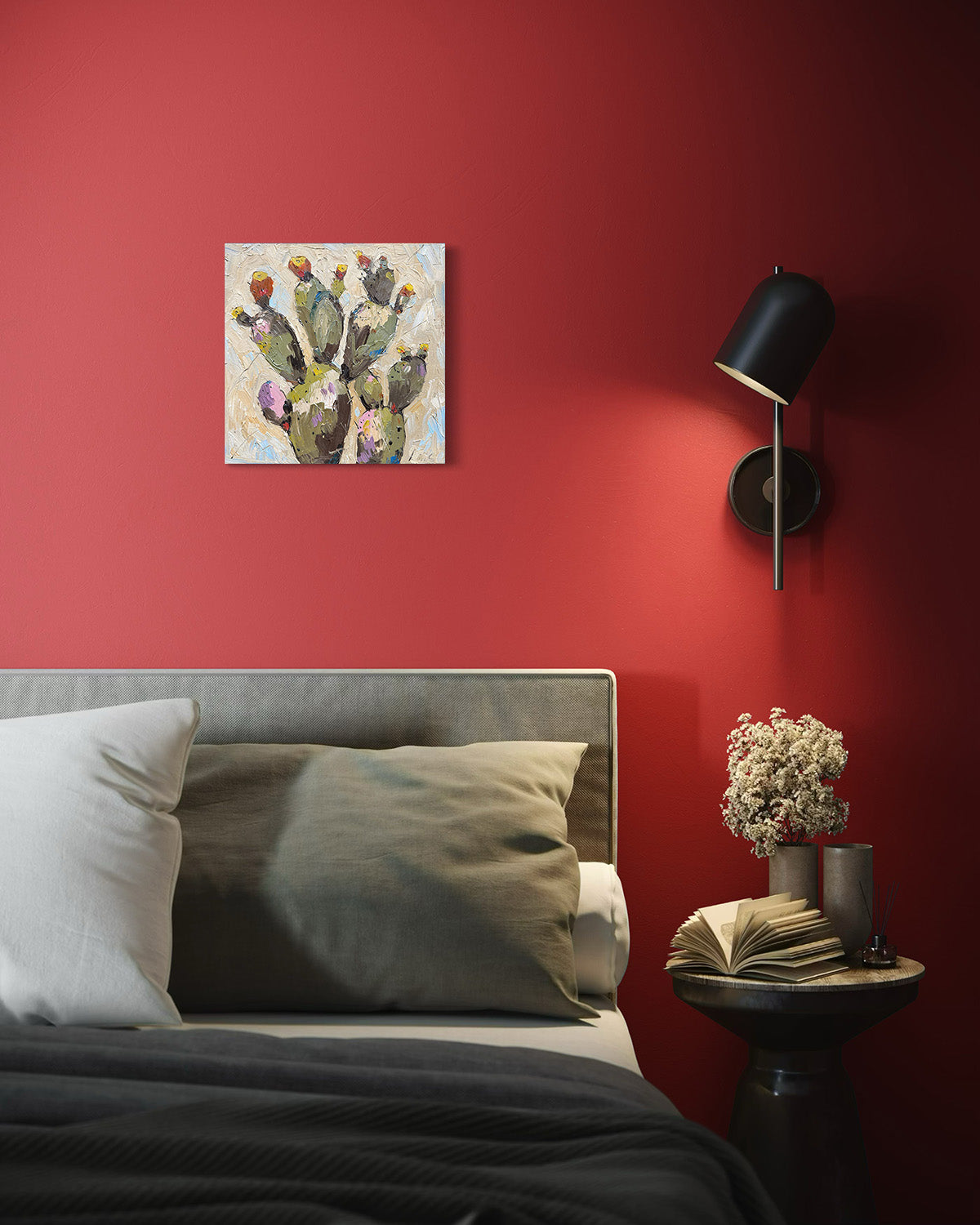 Cactus with Orange Blossom