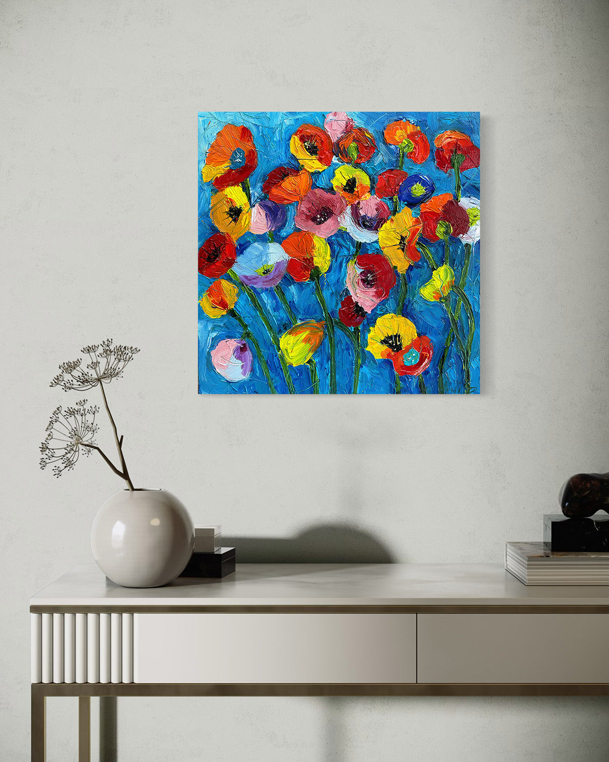 Colorful Poppies