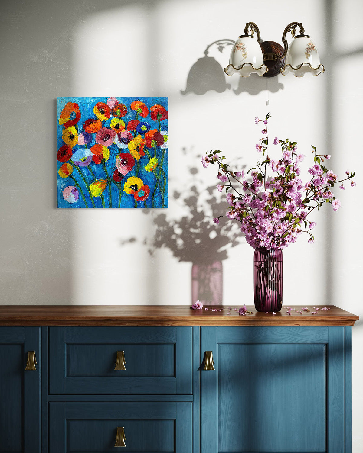 Colorful Poppies
