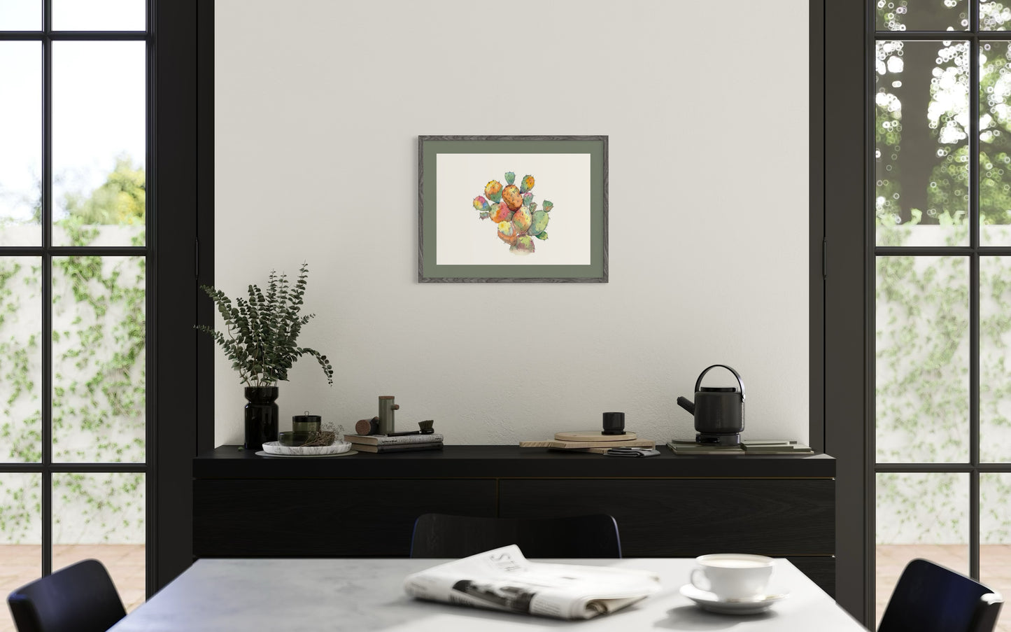 Aquarell Kaktus 4