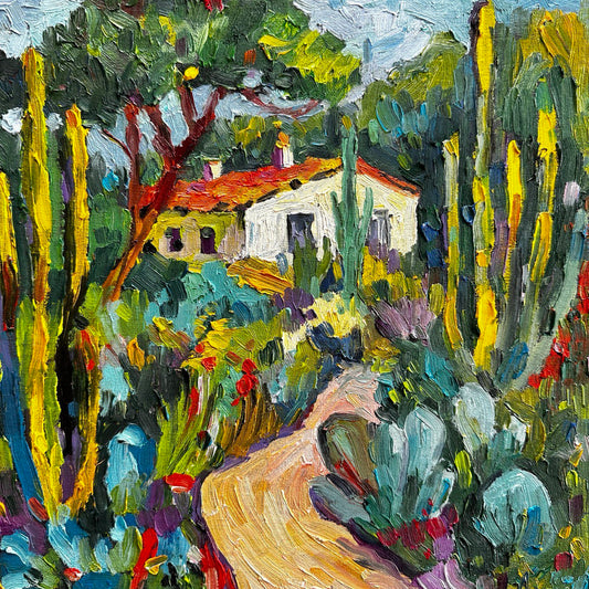 Summer House and Cacti