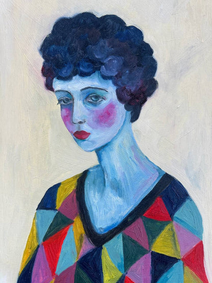 Oil Portrait of a Woman