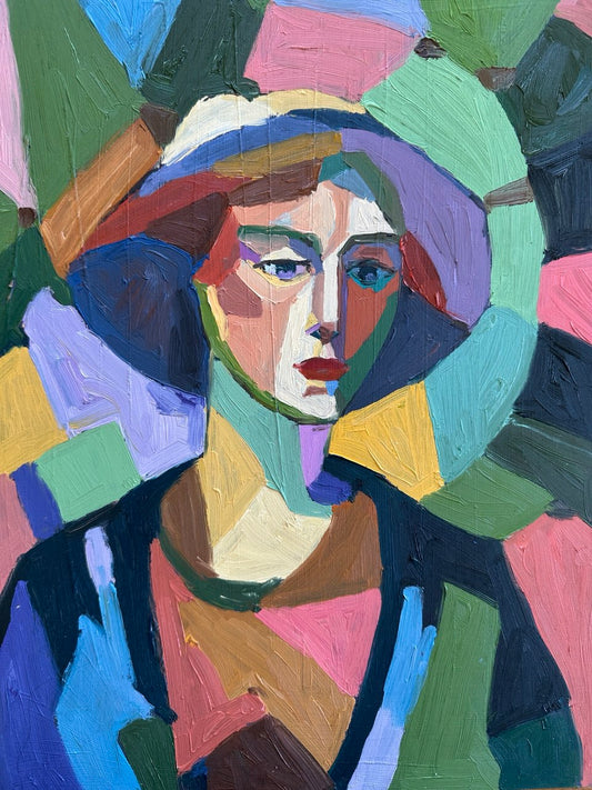 Portrait of a Woman in a Hat