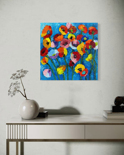 Colorful Poppies