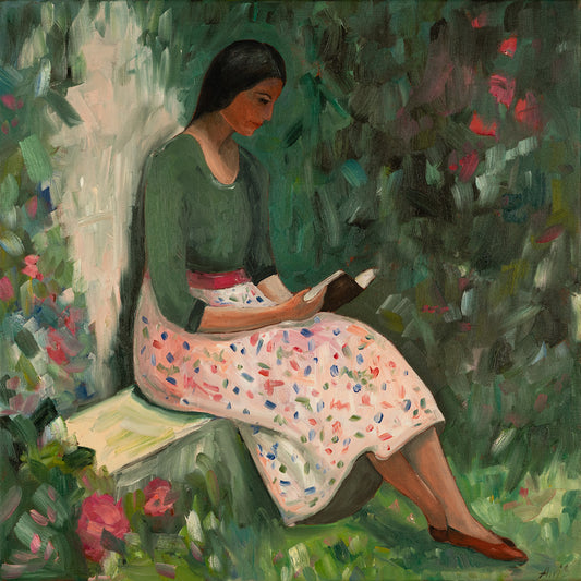 Reading in the Garden