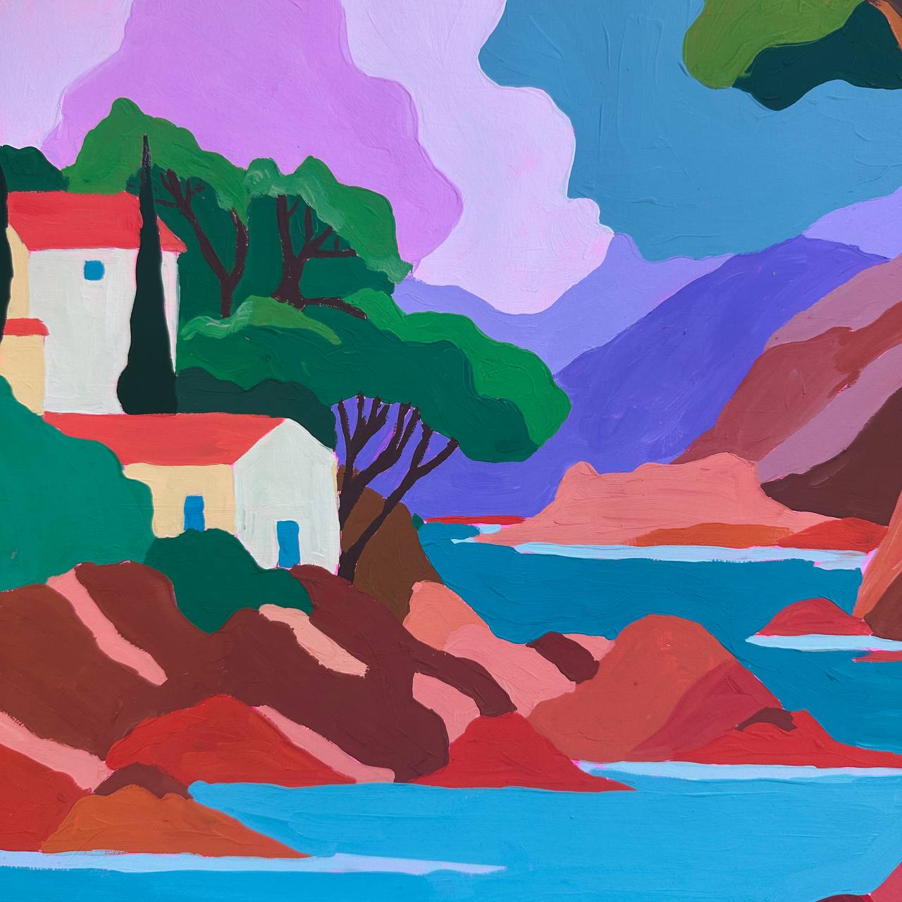 Verträumtes Mädchen