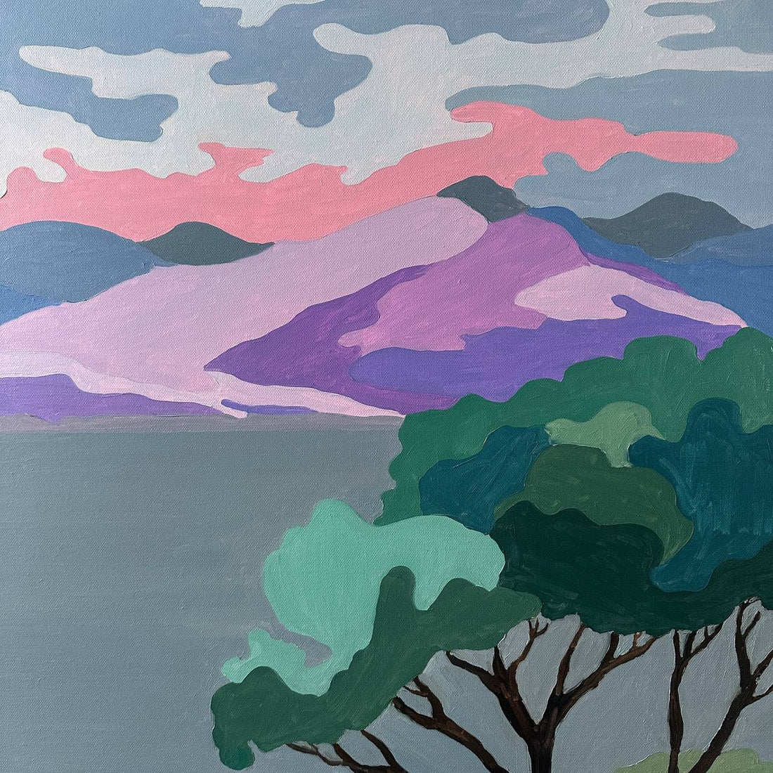 Blue Landscape