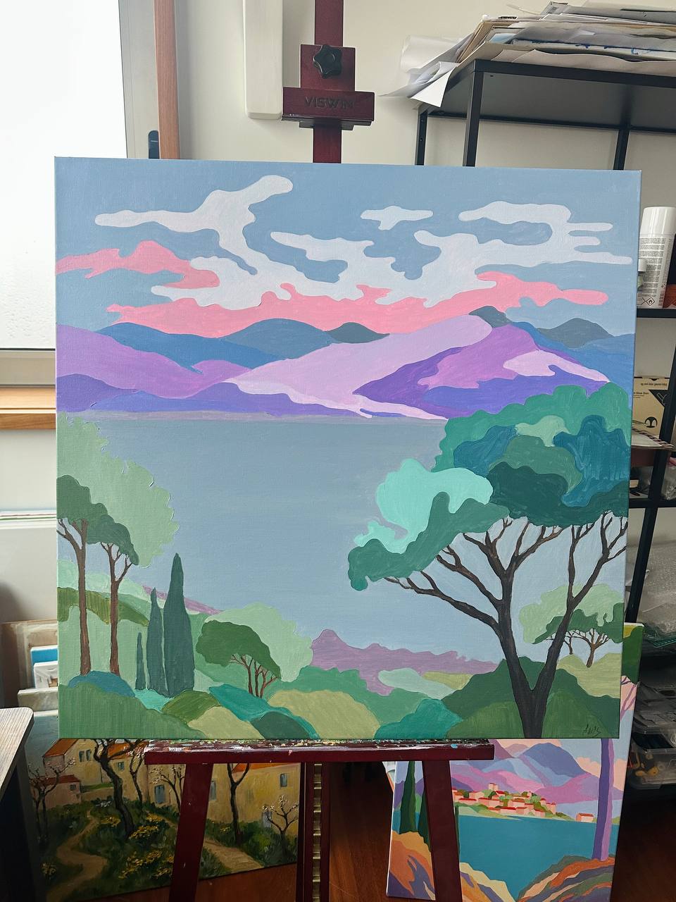 Feld der Schwertlilien