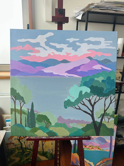 Feld der Schwertlilien