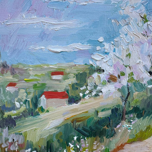 Spring House Landscape