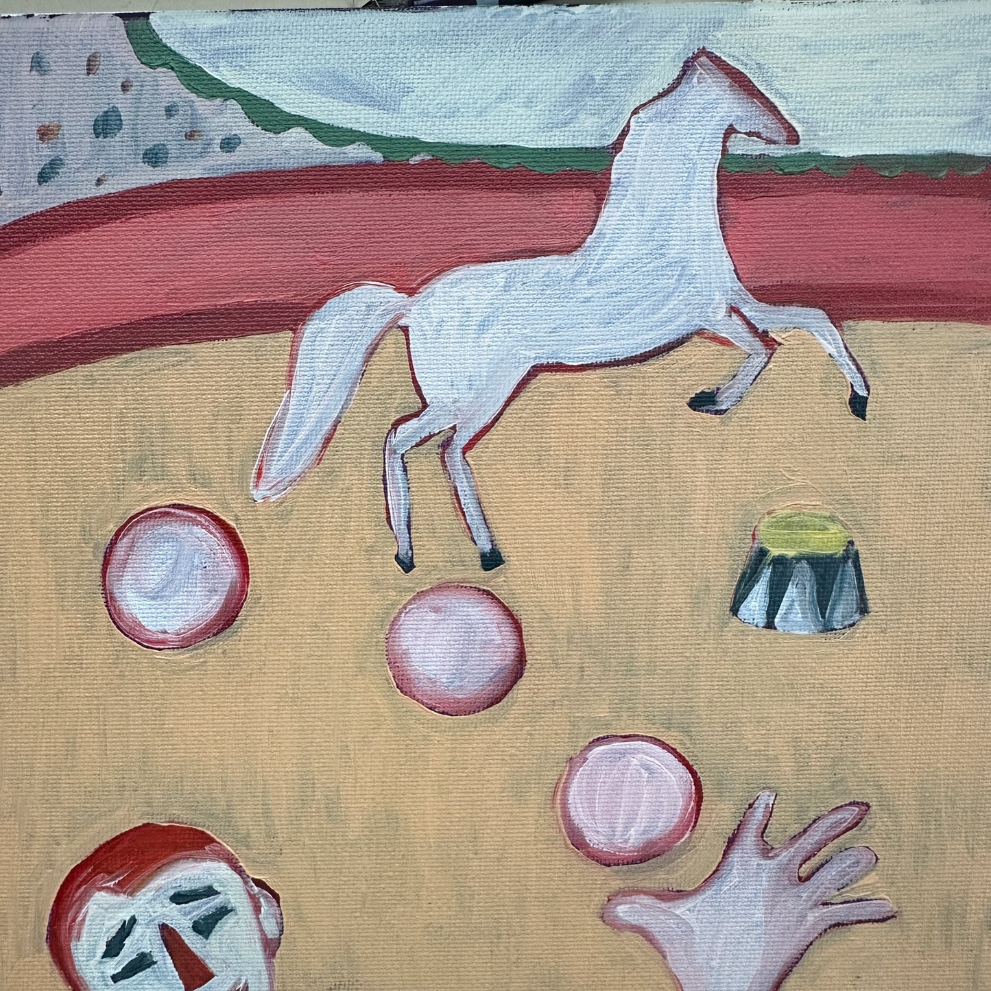 Feld der Schwertlilien