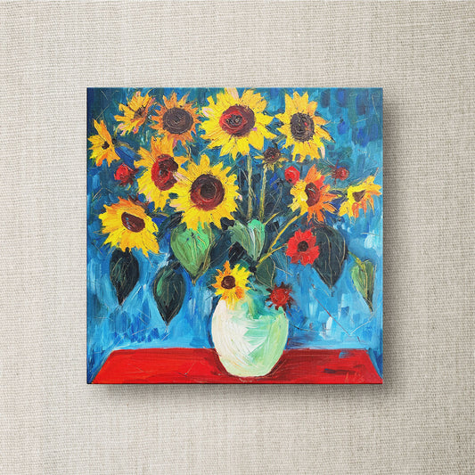 Sunflowers in a Vase