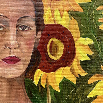 Emma in the Sunflowers