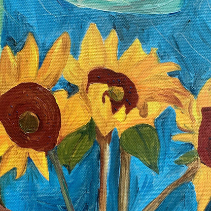 Emma in the Sunflowers