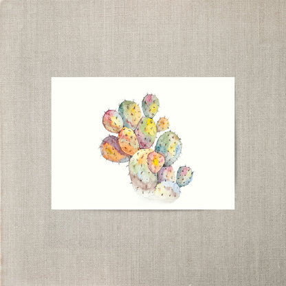 Watercolor Cactus 5