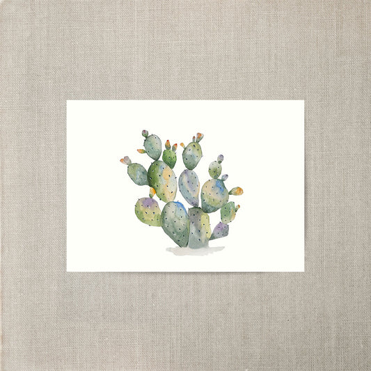 Watercolor Cactus 6